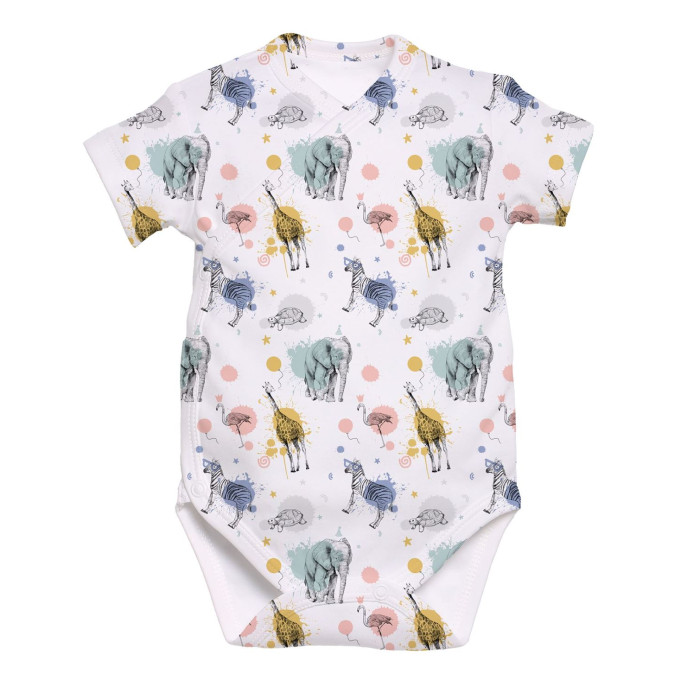 Боді Kimono з кортким рукавом для немовлят BSHL004