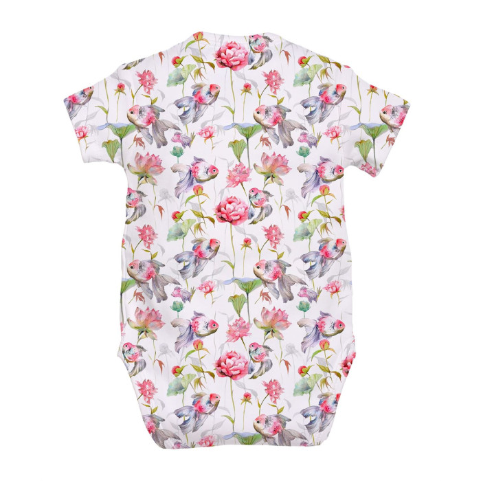 Боді Kimono з кортким рукавом для немовлят BSHL004