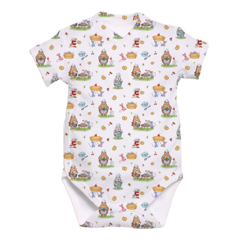 Боди  Kimono с коротким рукавом для малышей BSHL004