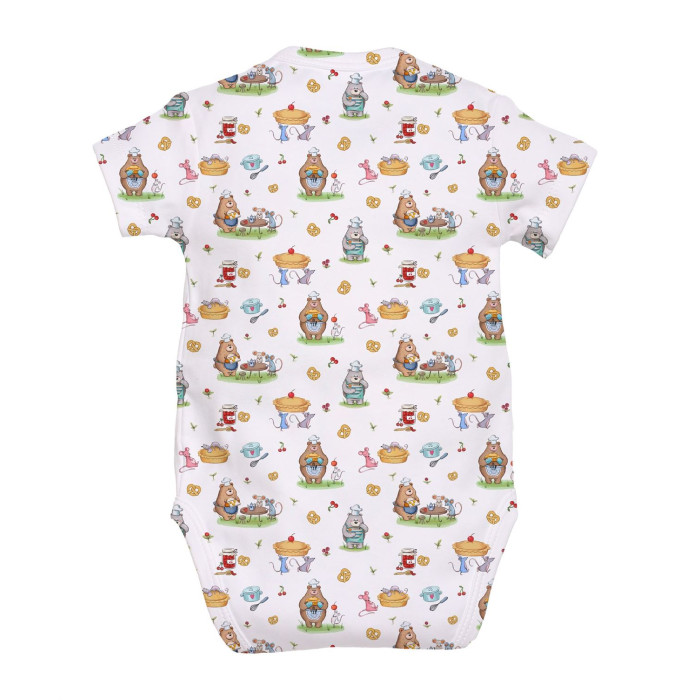 Боді Kimono з кортким рукавом для немовлят BSHL004