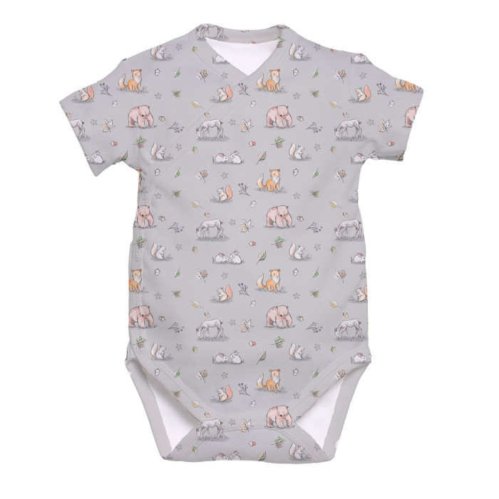 Боді Kimono з кортким рукавом для немовлят BSHL004