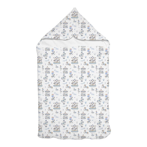 Затишний Конверт (кокон) Babynest C001 Bonbon Blue