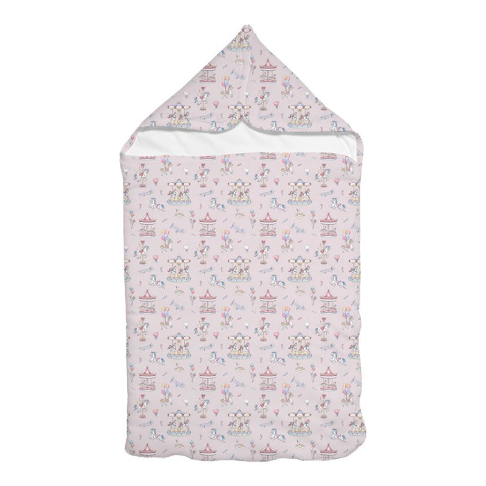 Затишний Конверт (кокон) Babynest C002 Bonbon Pink
