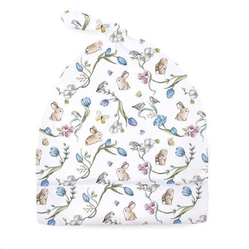 Шапочка з вузликом з бавовни Supima H003 Blossom Blue