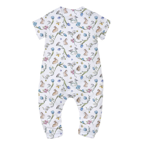 Ромпер с коротким рукавом K061 Blossom Blue