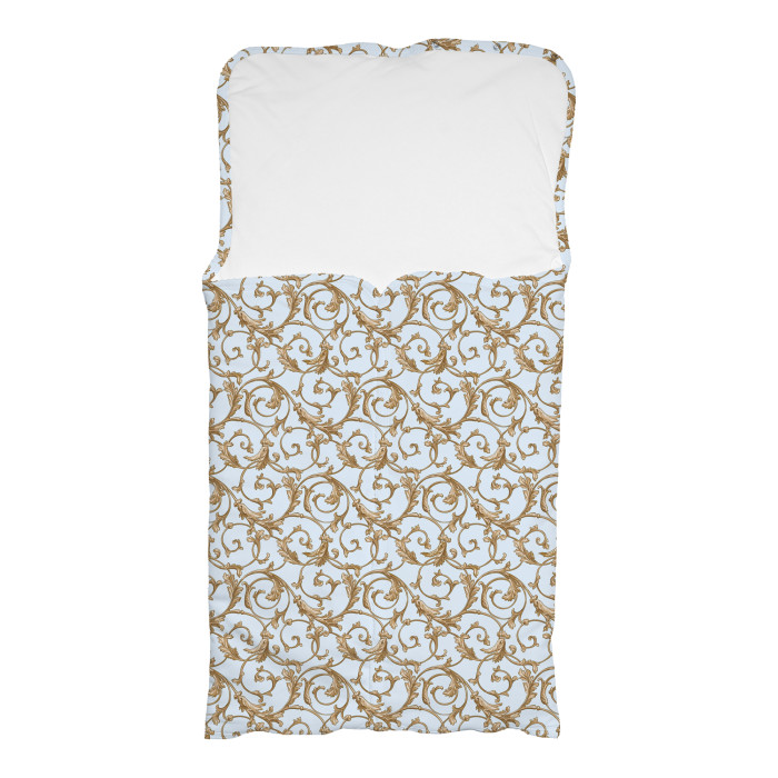 Затишний Конверт (кокон) Babynest C001 Allure Blue