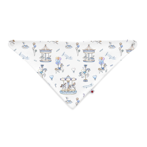 Нагрудник Bandana Bib для малышей Bib001 Bonbon Blue