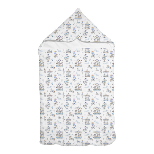 Затишний Конверт (кокон) Babynest C002 Bonbon Blue