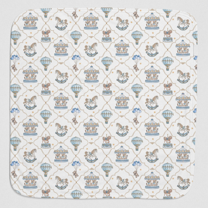 Двошарова дитяча ковдра BL001 Coquette blue
