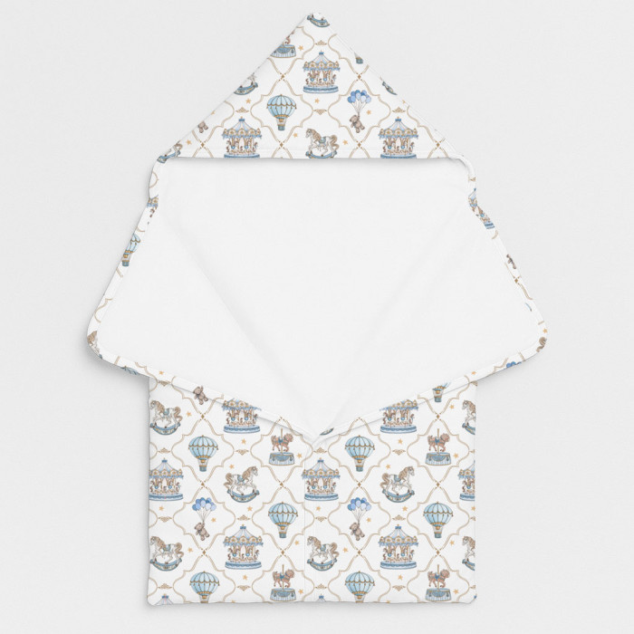 Затишний Конверт (кокон) Babynest C001 Coquette blue
