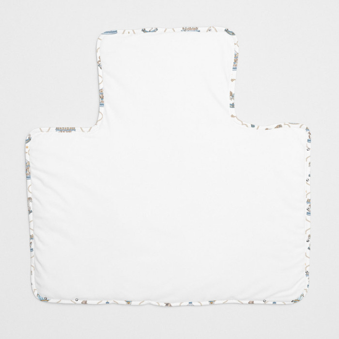 Затишний Конверт (кокон) Babynest C001 Coquette blue