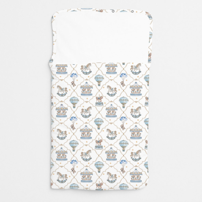 Затишний Конверт (кокон) Babynest C002 Coquette blue