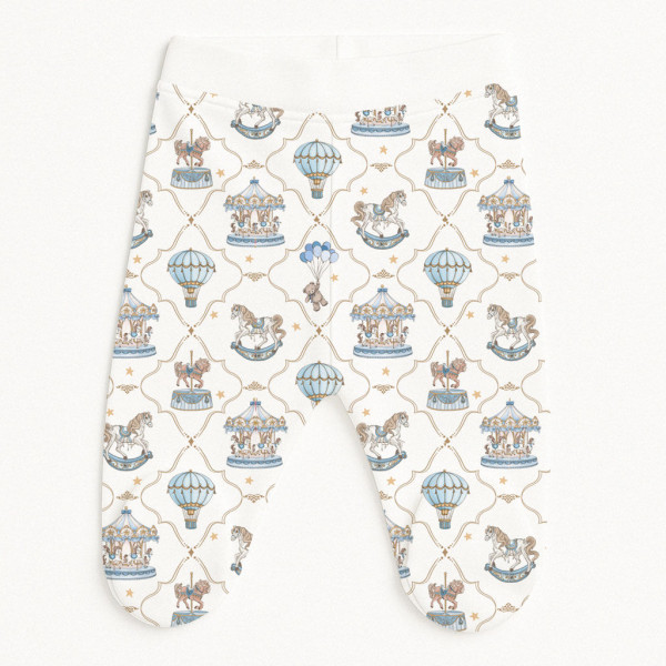 Штанці з закритими ніжками SH002 Coquette blue