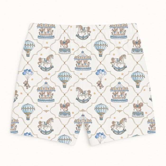 Бавовняні шорти  PSHS006 Coquette blue