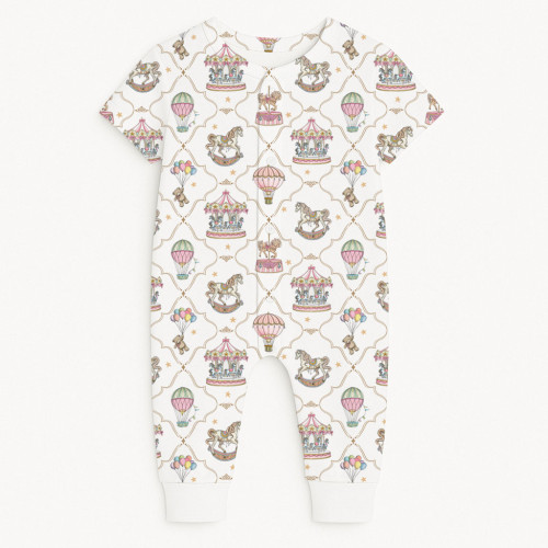 Ромпер с коротким рукавом K061 Coquette colorful