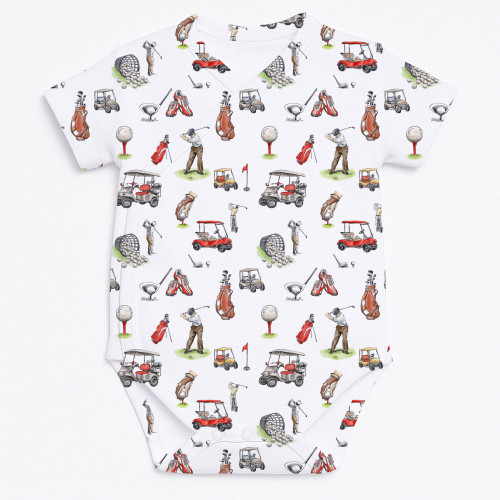 Боди  Kimono с коротким рукавом для малышей BSHL004  Golf