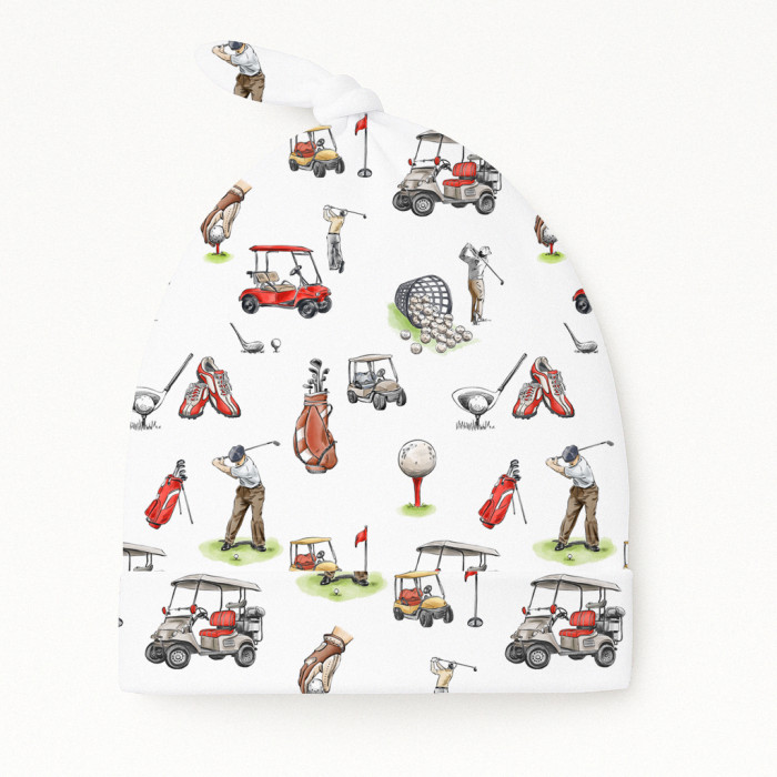 Шапочка з вузликом з бавовни Supima H003 Golf