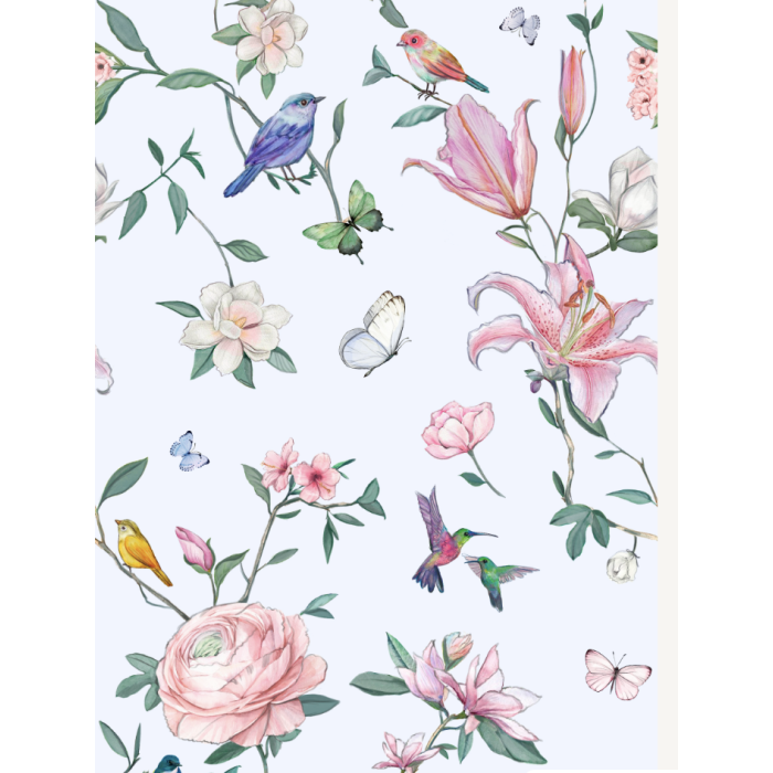 Жіноча піжама PW108 – короткий рукав і штани на манжеті Lilly Print