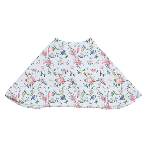 Мусліновий слюнявчик BB010 – органічна бавовна Supima Lilly Print