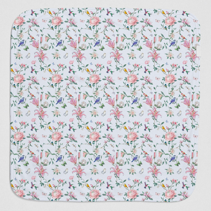 Двошарова дитяча ковдра BL001  Lilly Print