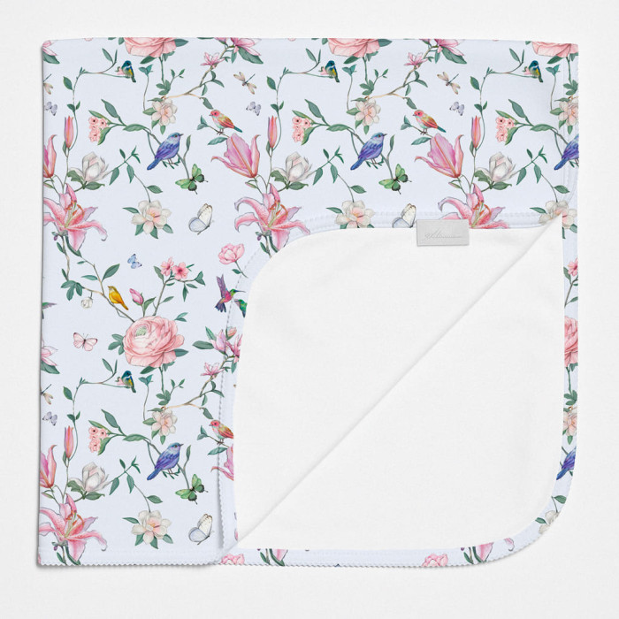 Двошарова дитяча ковдра BL001  Lilly Print