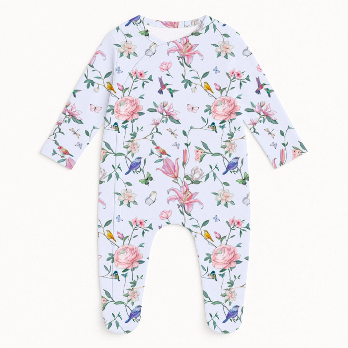 Сліп для малюка з боковою застібкою K020 Lilly Print