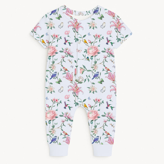 Ромпер з коротким рукавом K061 Lilly Print