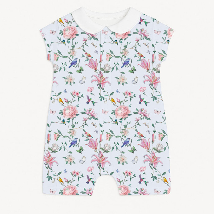 Пісочник із бавовни з комірцем Supima R003CL Lilly Print