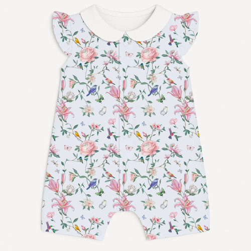 Пісочник із бавовни Supima з крильцями i з комірцем R007CL Lilly Print
