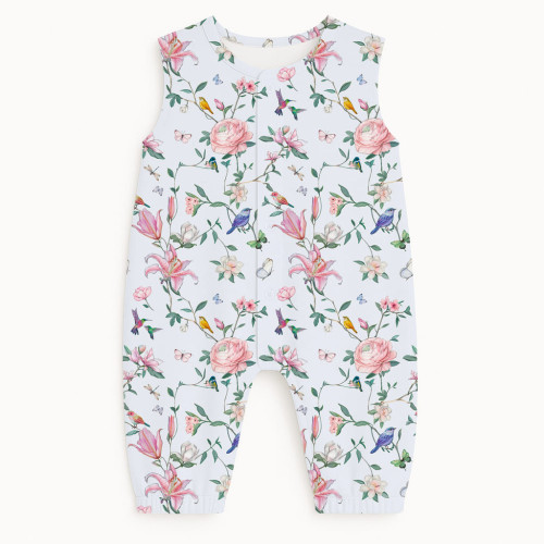 Длинный песочник с рукавами из хлопка Supima R009 Lilly Print