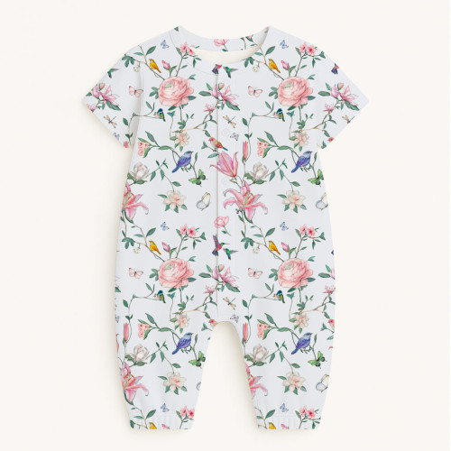Довгий пісочник із рукавами з бавовни Supima R017 Lilly Print