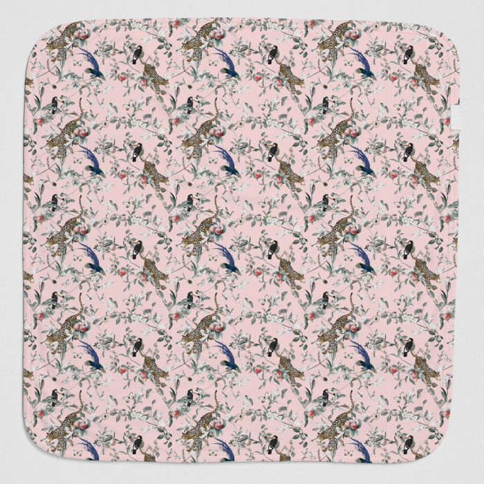 Двошарова дитяча ковдра BL001  Pink Jaguar