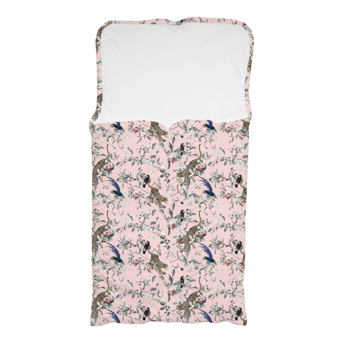 Затишний Конверт (кокон) Babynest C001 Pink Jaguar