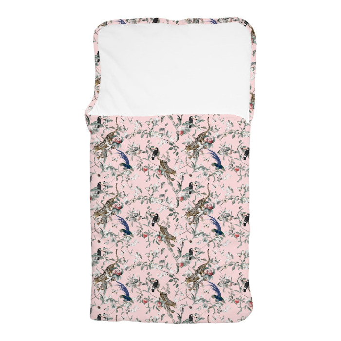 Затишний Конверт (кокон) Babynest C002 Pink Jaguar