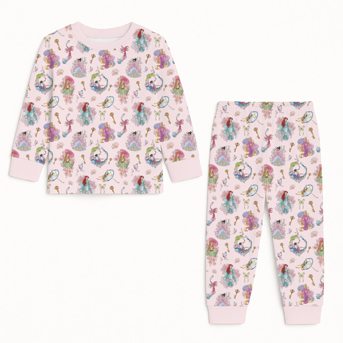 Дитяча піжама з довгим рукавом з 100% pima котона PJ001 Sakura
