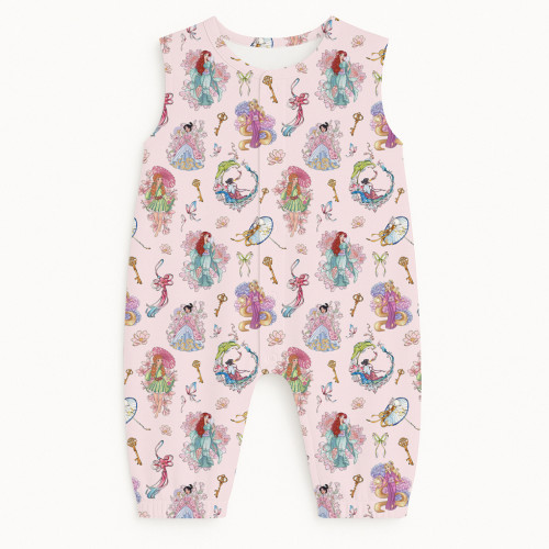 Длинный песочник с рукавами из хлопка Supima R009 Sakura