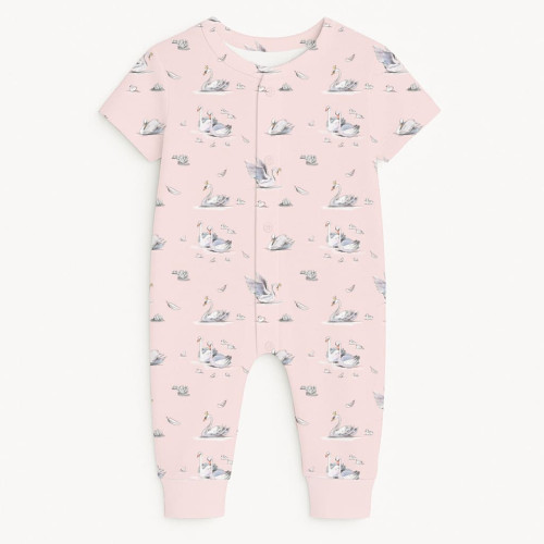 Ромпер з коротким рукавом K061 Swan