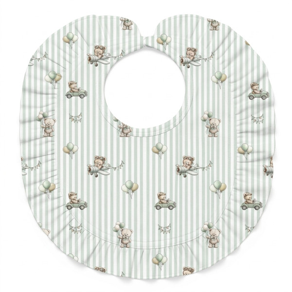 Слинявчик з обробкою рюшкой BIB006 OLIVER
