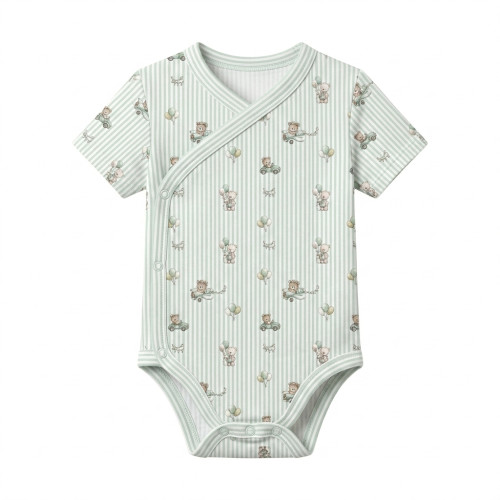 Боді Kimono з кортким рукавом для немовлят BSHL004  OLIVER