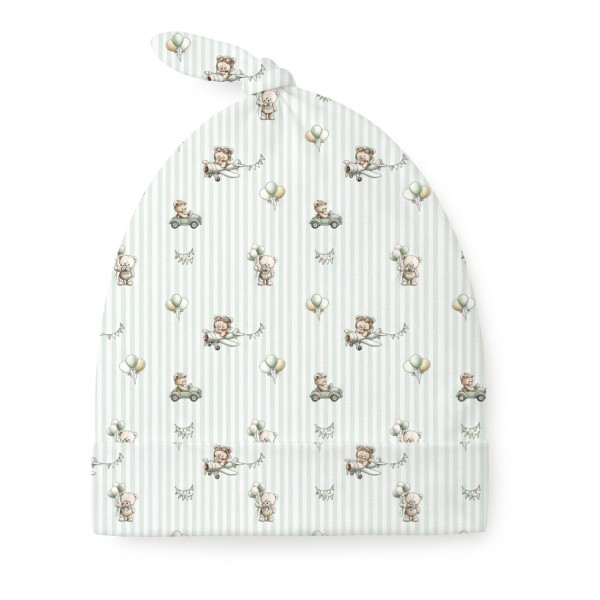 Шапочка з вузликом з бавовни Supima H003 OLIVER