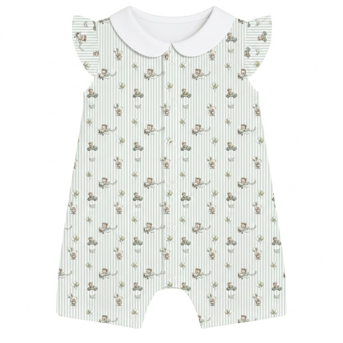 Песочник из хлопка Supima с крылышками и воротником R007CL OLIVER