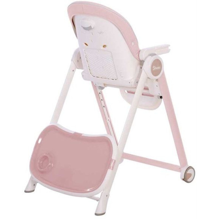 Стілець для годування Shom Chester 2.0 Soft Pink