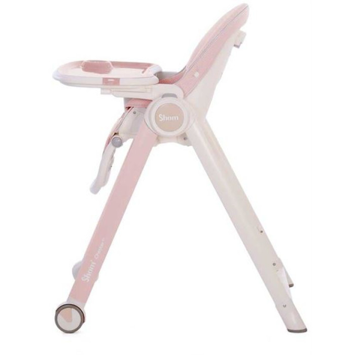 Стілець для годування Shom Chester 2.0 Soft Pink
