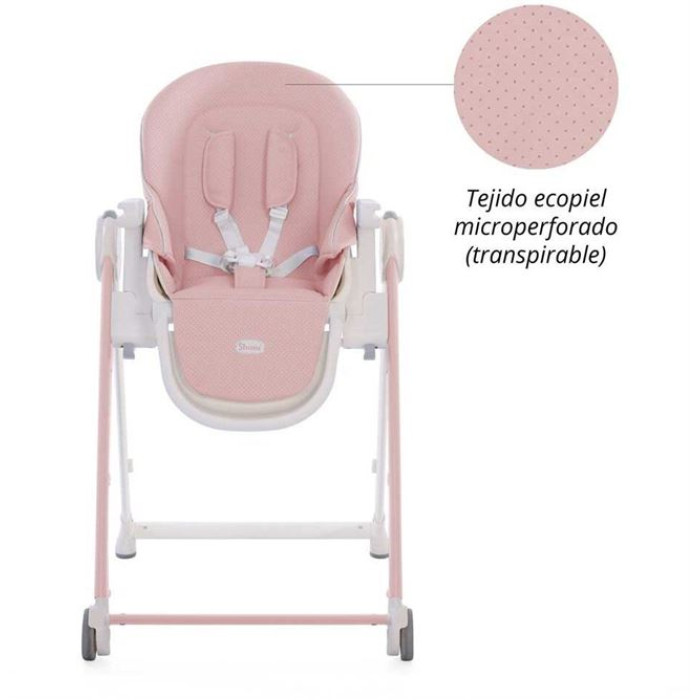 Стілець для годування Shom Chester 2.0 Soft Pink
