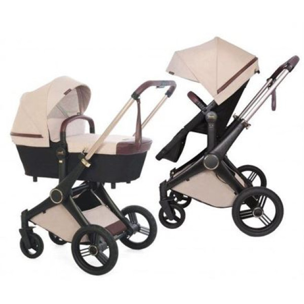 Коляска 2 в 1 Shom Roberto Verino Elegance Stone Sand