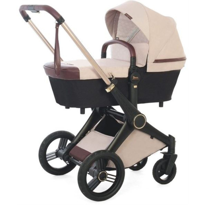 Коляска 2 в 1 Shom Roberto Verino Elegance Stone Sand