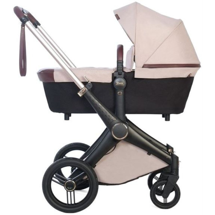 Коляска 2 в 1 Shom Roberto Verino Elegance Stone Sand