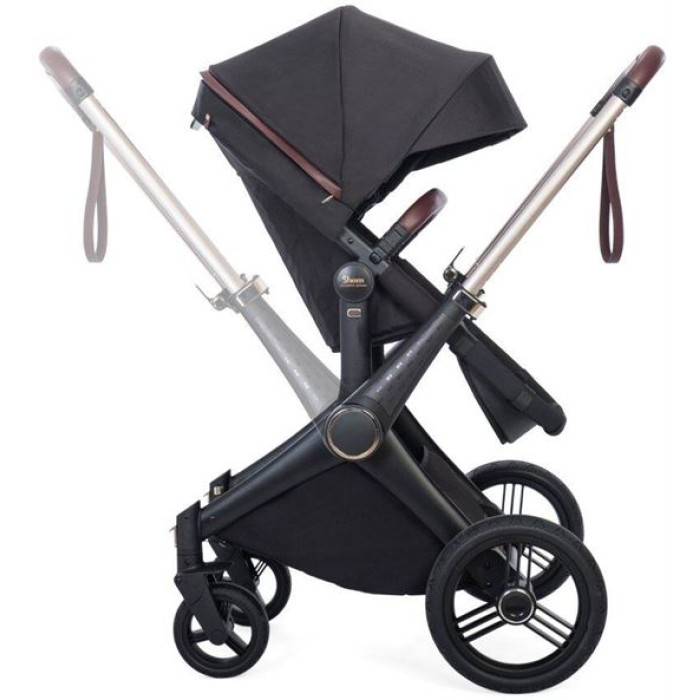 Коляска 2 в 1 Shom Roberto Verino Elegance Midnight Black