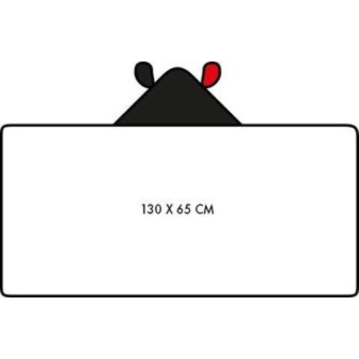 Рушник бамбуковий LULLALOVE Kids MRB 130x65 см з вушками