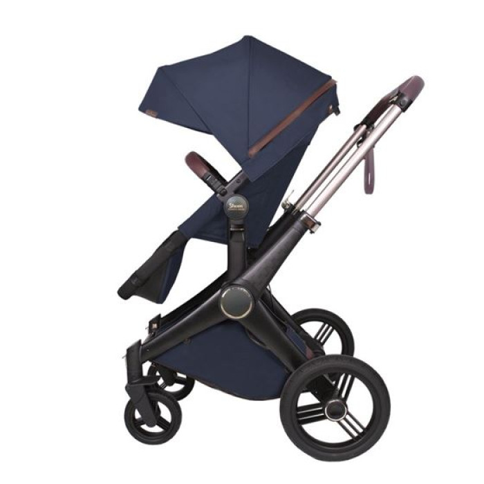 Коляска 2 в 1 Shom Roberto Verino Elegance Navy Blue